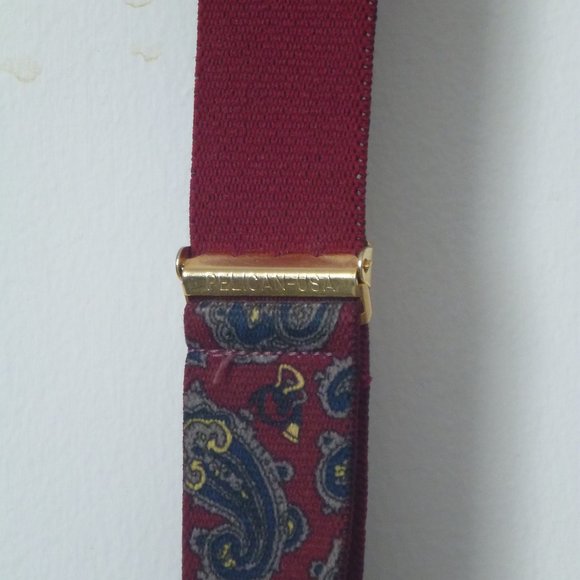 PELICAN USA Suspenders - Paisley Pattern - Picture 4 of 4